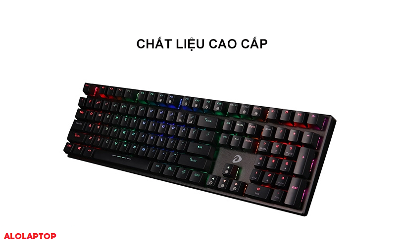 DareU- Bàn phím- Chất liệu